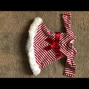 GIRLS TODDLER HOLIDAY DRESS SIZE 6-9 MONTHS